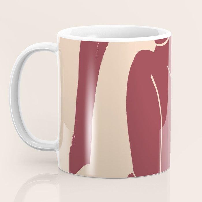 Abstract Art Female Figure 30 Coffee Mug Gallery Image 3