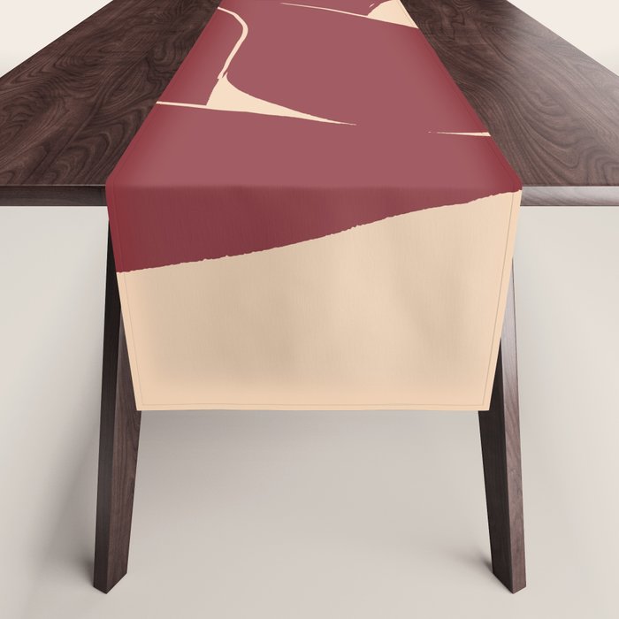 Abstract Art Female Figure 30 Table Runner Gallery Image 1