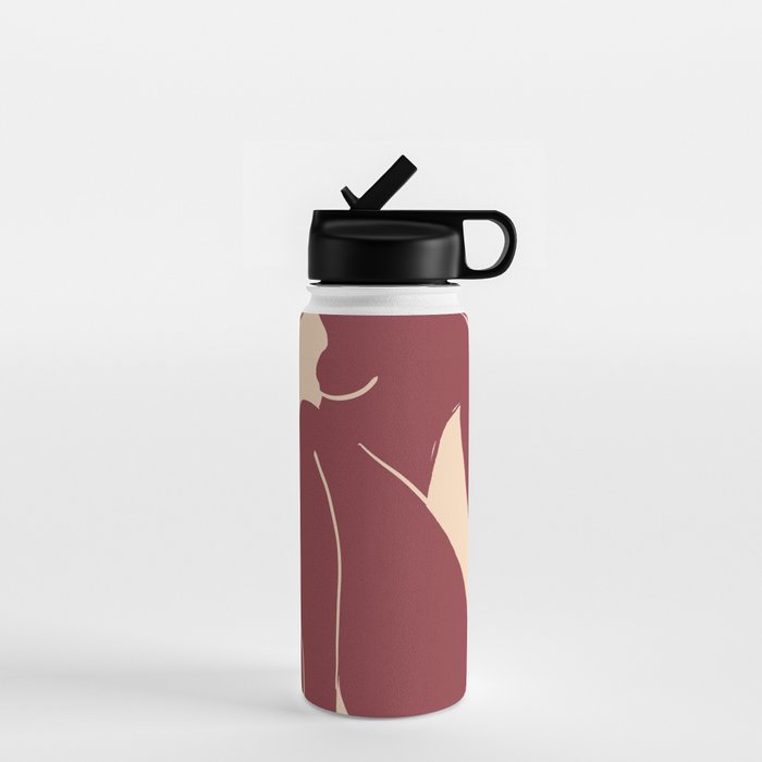 Abstract Art Female Figure 30 Water Bottle Gallery Image 1
