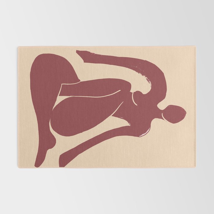 Abstract Art Female Figure 30 Rug Gallery Image 2