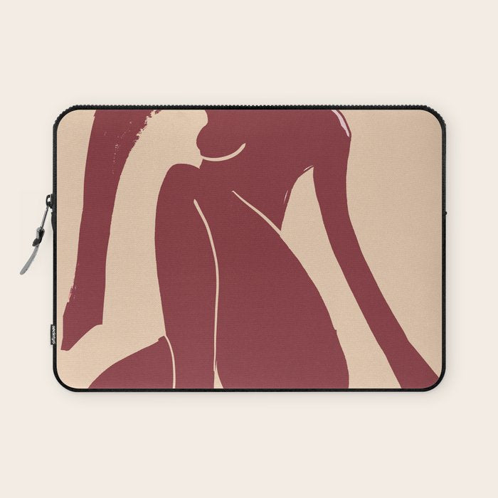 Abstract Art Female Figure 30 Laptop Sleeve Gallery Image 1