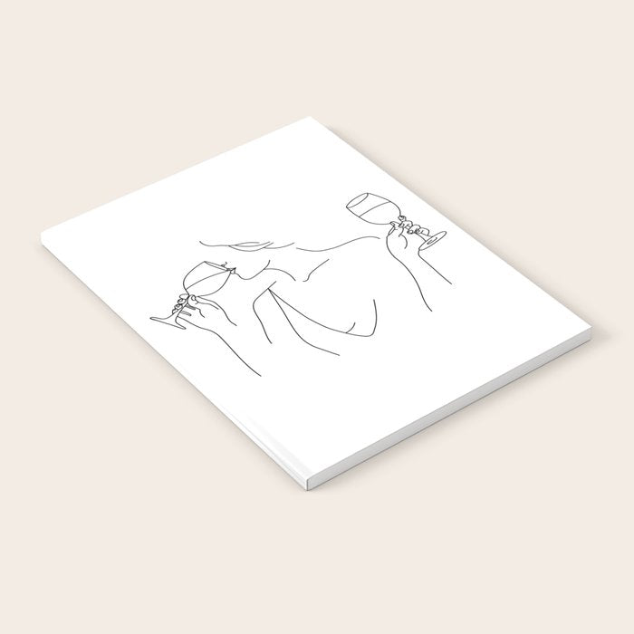 Double Fisting Wine Notebook Gallery Image 2