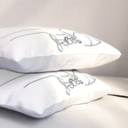 Double Fisting Wine Pillow Sham Gallery Image 3