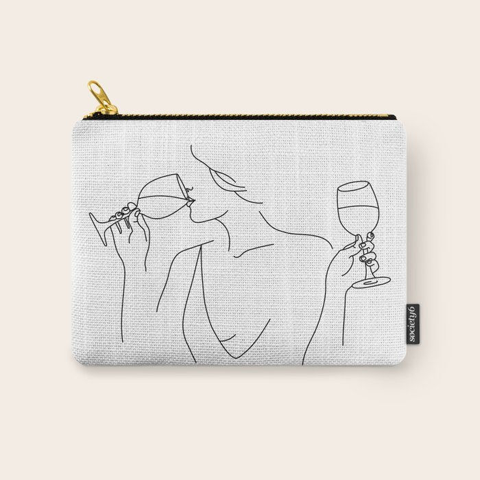 Double Fisting Wine Carry All Pouch Gallery Image 1