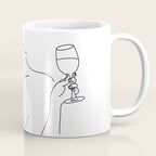 Double Fisting Wine Coffee Mug Gallery Image 1