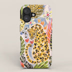 Tiger Leopard by Karen Fields iPhone Case Gallery Image 1