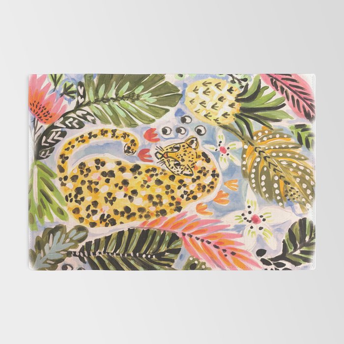 Tiger Leopard by Karen Fields Rug Gallery Image 2