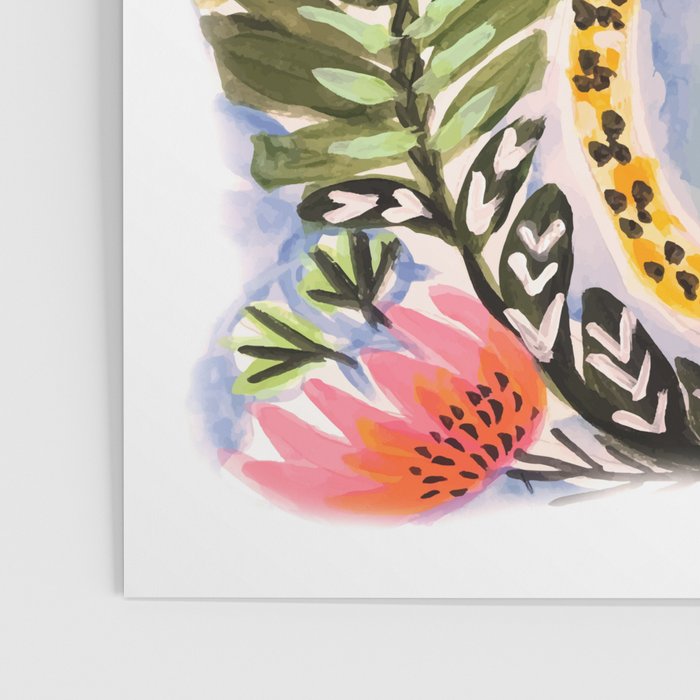 Tiger Leopard by Karen Fields Poster Gallery Image 3