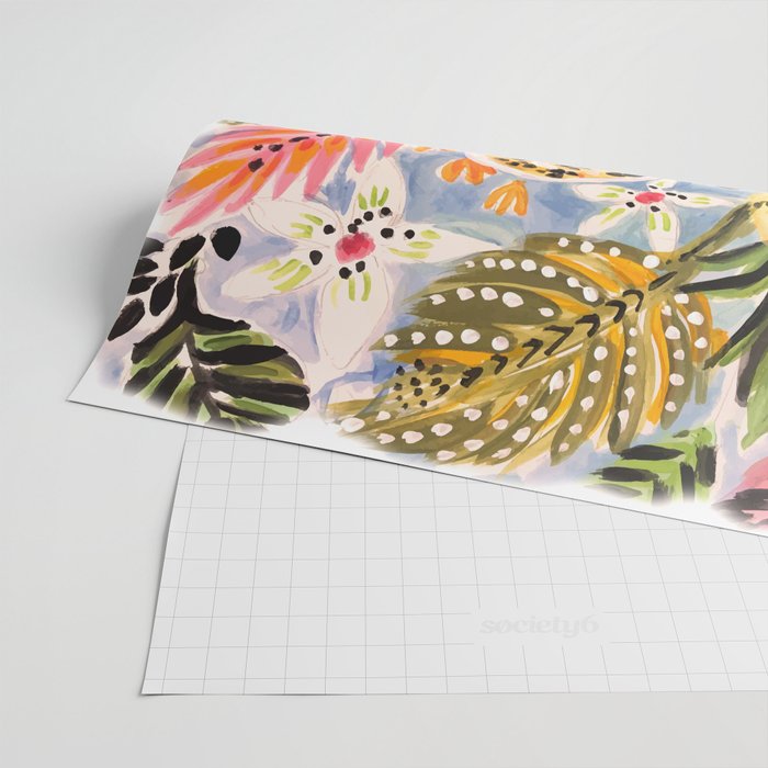 Tiger Leopard by Karen Fields Wrapping Paper Gallery Image 2