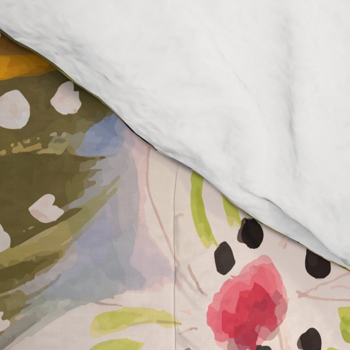 Tiger Leopard by Karen Fields Comforter Gallery Image 4