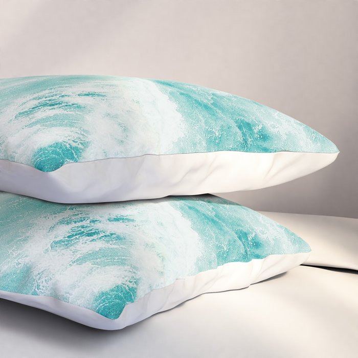 Beach Wave Pillow Sham Gallery Image 3