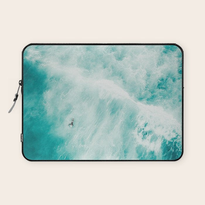 Beach Wave Laptop Sleeve Gallery Image 1