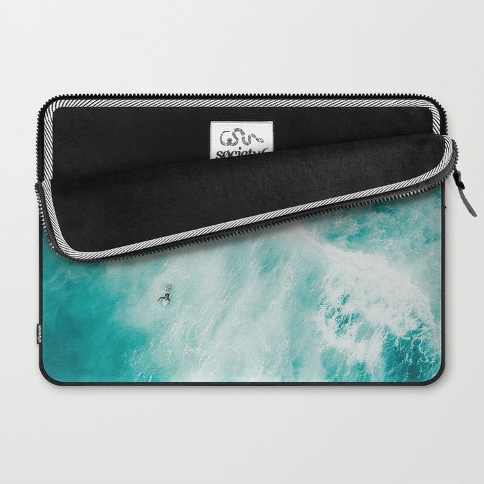 Beach Wave Laptop Sleeve Gallery Image 2