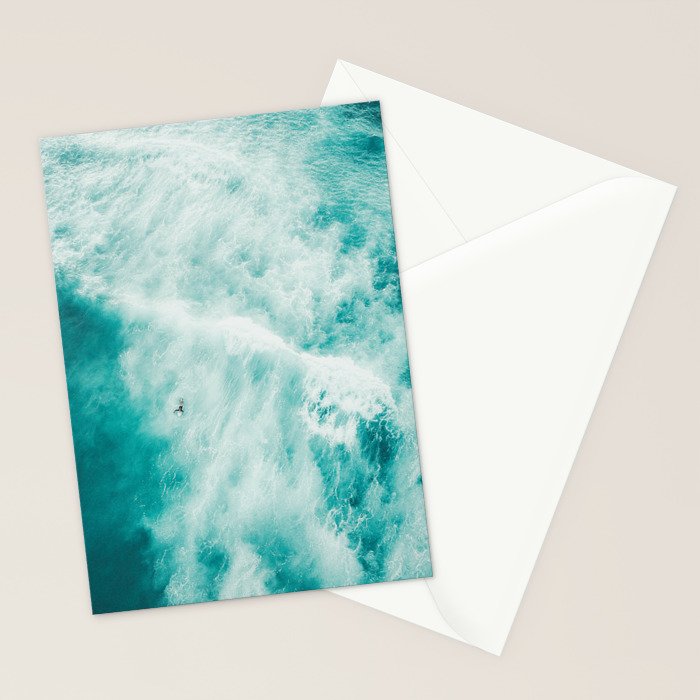 Beach Wave Stationery Card Gallery Image 2