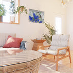 Texas State Bird and Flower, Mockingbird and Bluebonnet Wall Hanging Gallery Image 2