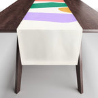 The Sundowner: Stacked Shapes 01 Table Runner Gallery Image 1