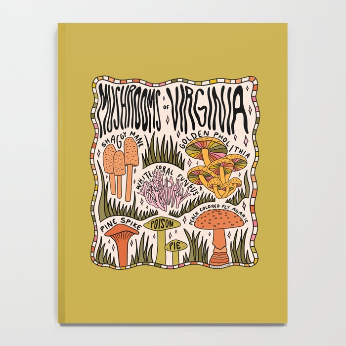 Mushrooms of Virginia Notebook Gallery Image 4