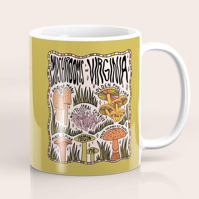 Mushrooms of Virginia Coffee Mug Gallery Image 1