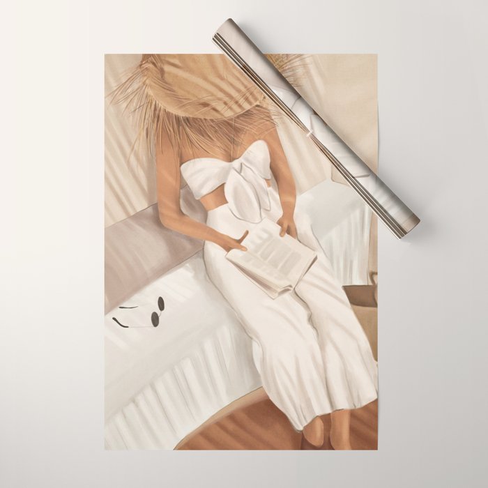 Summer Reading II Wrapping Paper Gallery Image 1