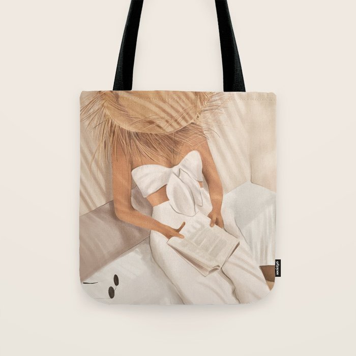 Summer Reading II Tote Bag Gallery Image 1