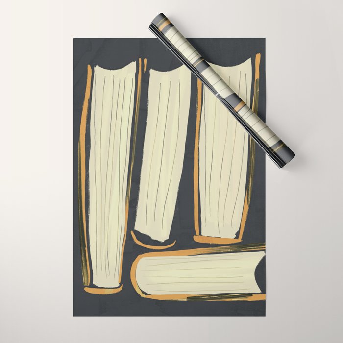 Four Books Wrapping Paper Gallery Image 1