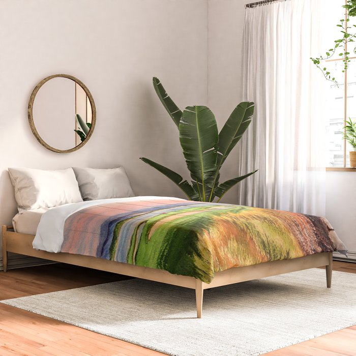 Pebble Beach Golf Course Hole 7 Comforter Gallery Image 2