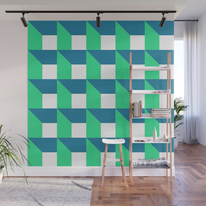 Modern Geometric 52 Wall Mural Gallery Image 1