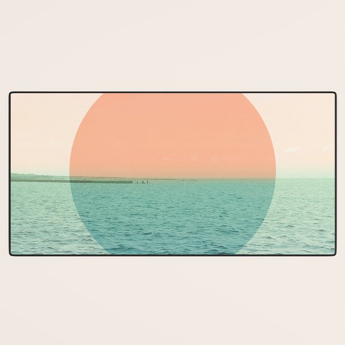Because the ocean Desk Mat Gallery Image 3