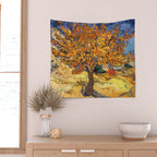 The Mulberry Tree by Vincent van Gogh Wall Tapestry Gallery Image 2