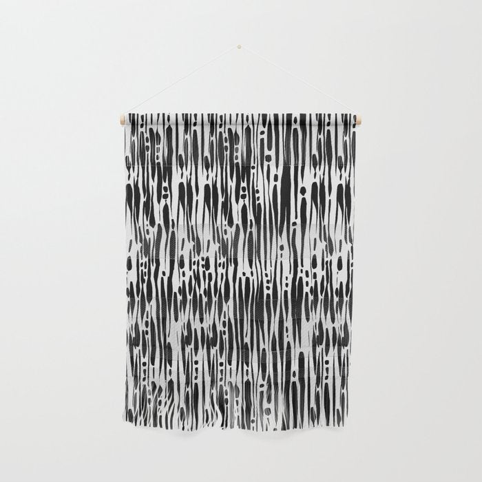 Twisted Ribbons - Black Wall Hanging Gallery Image 1