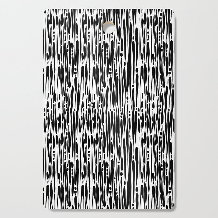 Twisted Ribbons - Black Cutting Board Gallery Image 1