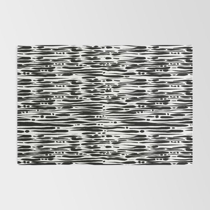 Twisted Ribbons - Black Rug Gallery Image 2