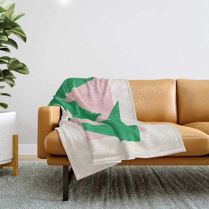 Summer Bloom 2 Throw Blanket Gallery Image 1