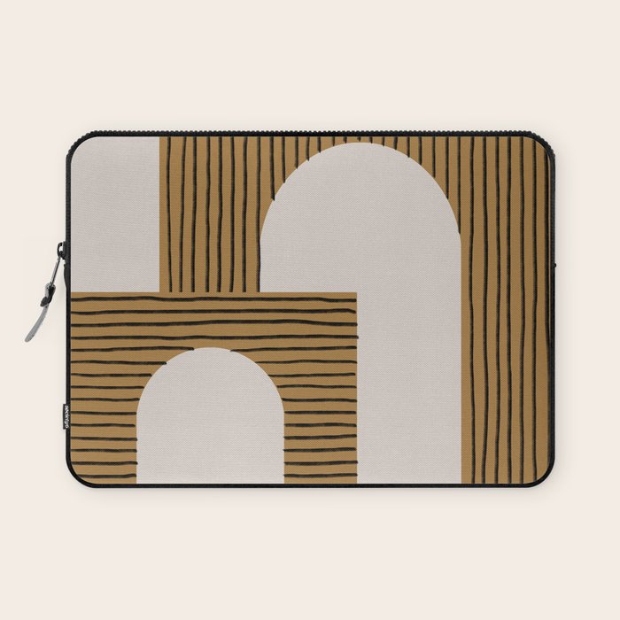 Blue Circle #3 Laptop Sleeve Gallery Image 1