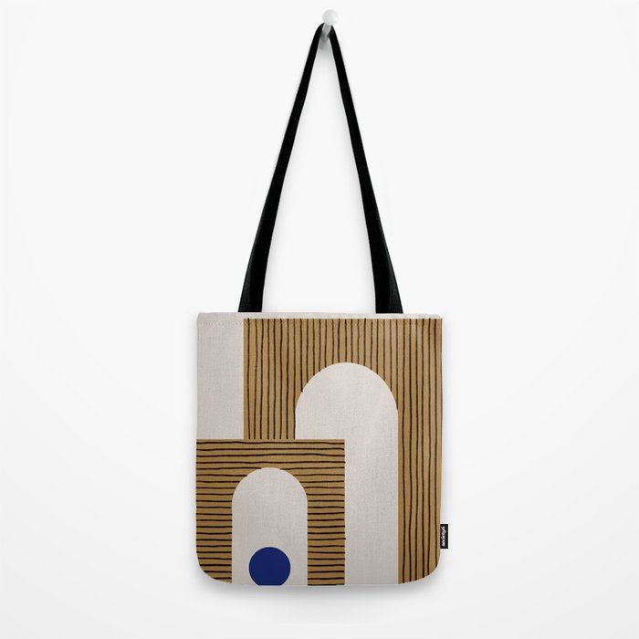 Blue Circle #3 Tote Bag Gallery Image 2
