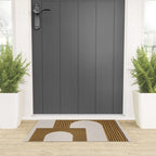 Blue Circle #3 Welcome Mat Gallery Image 3
