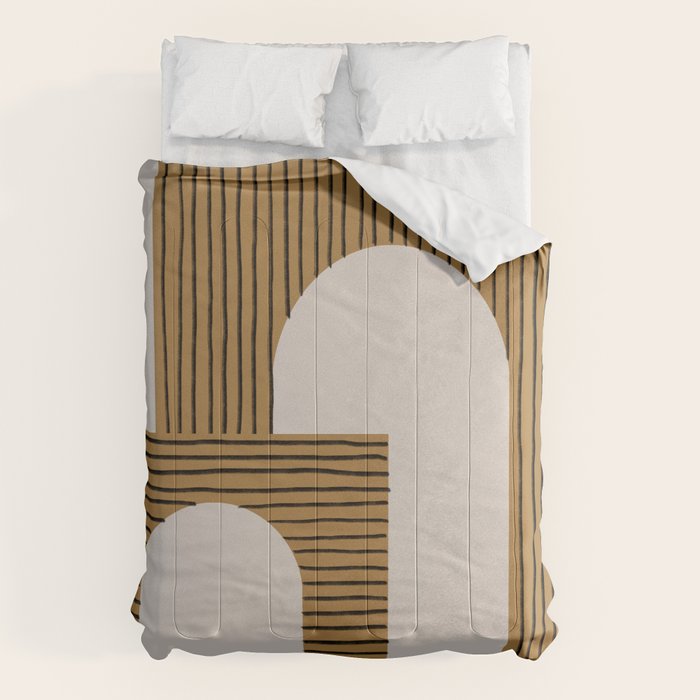 Blue Circle #3 Comforter Gallery Image 6