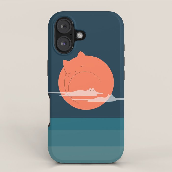 Cat Landscape 105 iPhone Case Gallery Image 1