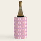 Pink Asymetrical Geometric Wine Chiller Gallery Image 1