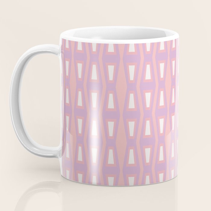 Pink Asymetrical Geometric Coffee Mug Gallery Image 3