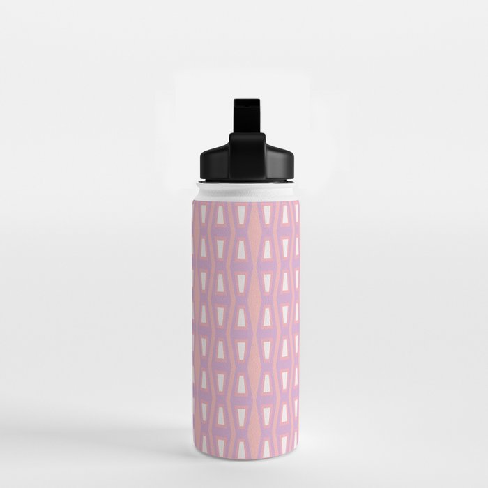 Pink Asymetrical Geometric Water Bottle Gallery Image 2