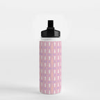 Pink Asymetrical Geometric Water Bottle Gallery Image 2