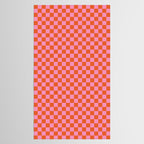 Pink Checker Pattern Tablecloth Gallery Image 2