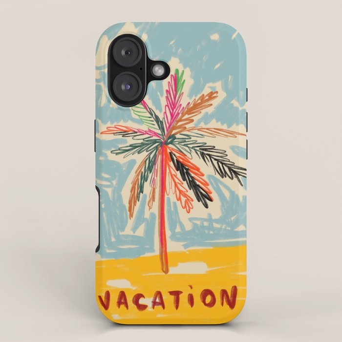 VACATION PALM TREE iPhone Case Gallery Image 1