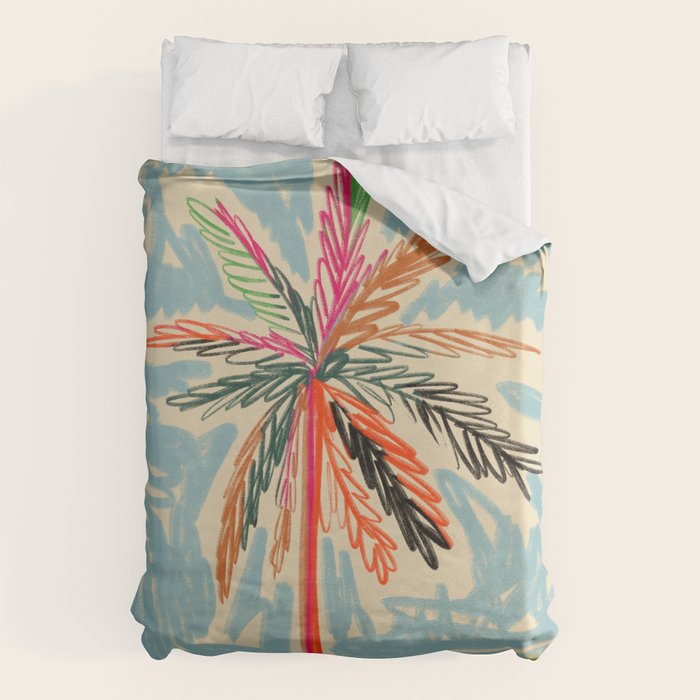 VACATION PALM TREE Duvet Cover Gallery Image 6
