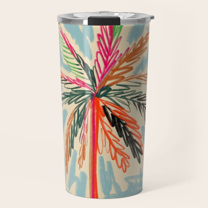 VACATION PALM TREE Travel Mug Gallery Image 1