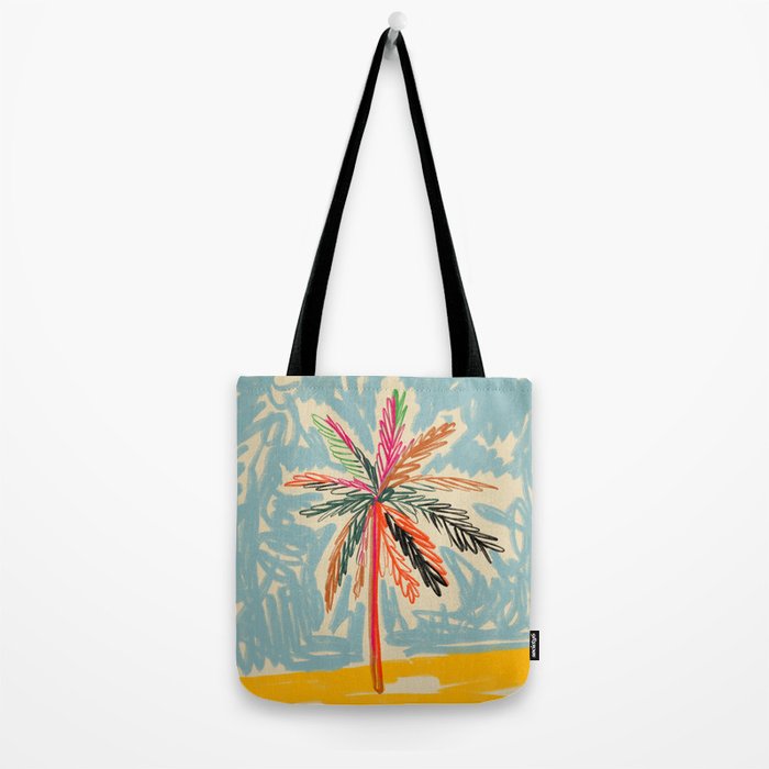 VACATION PALM TREE Tote Bag Gallery Image 2