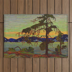 Tom Thomson The Jack Pine 1916-1917 Canadian Landscape Artist Outdoor Rug Gallery Image 1