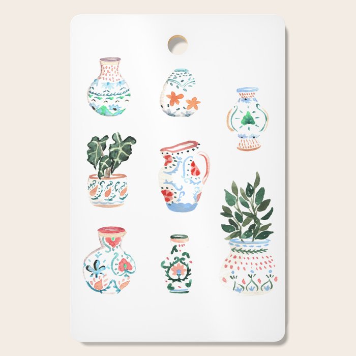 Pots Cutting Board Gallery Image 1