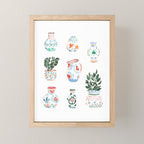 Pots Mini Art Print Gallery Image 1